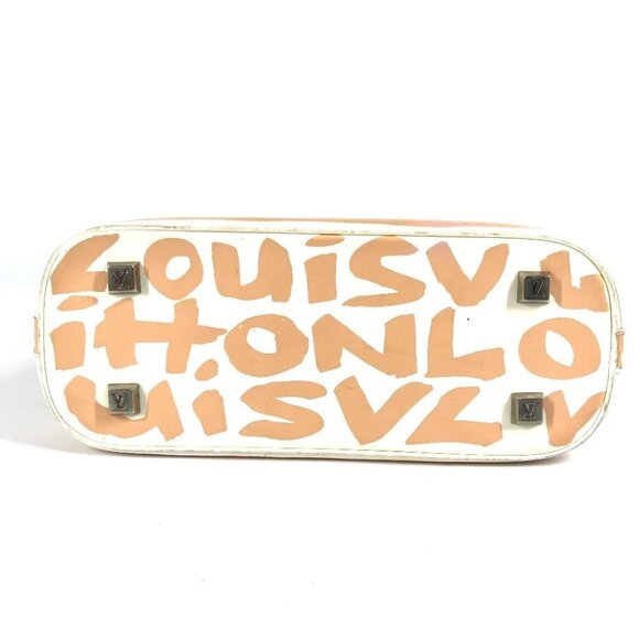 LOUIS VUITTON M92180 MonogramGraffiti Alma MM Bag Tote Bag Hand Bag - Picture 12 of 16